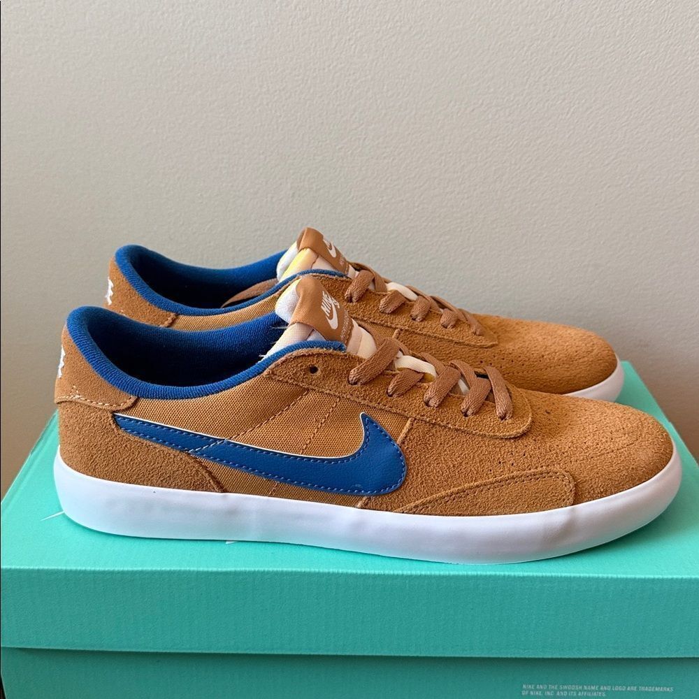 Nike SB Heritage Vulc Flax Brown CD5010-200 Men’s Size 8.5